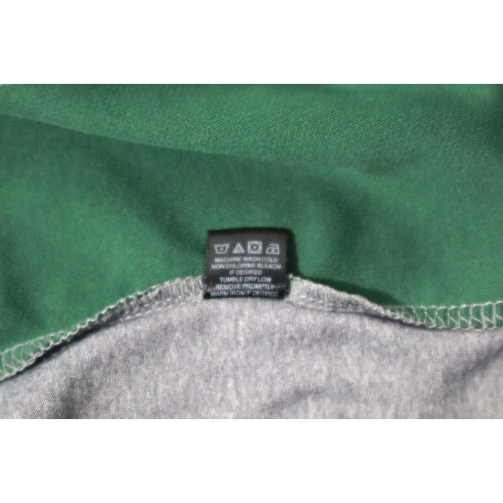 Green Bay Packers Mens‎ Shirt Large Gray Green Long Sleeve Pullover NFL